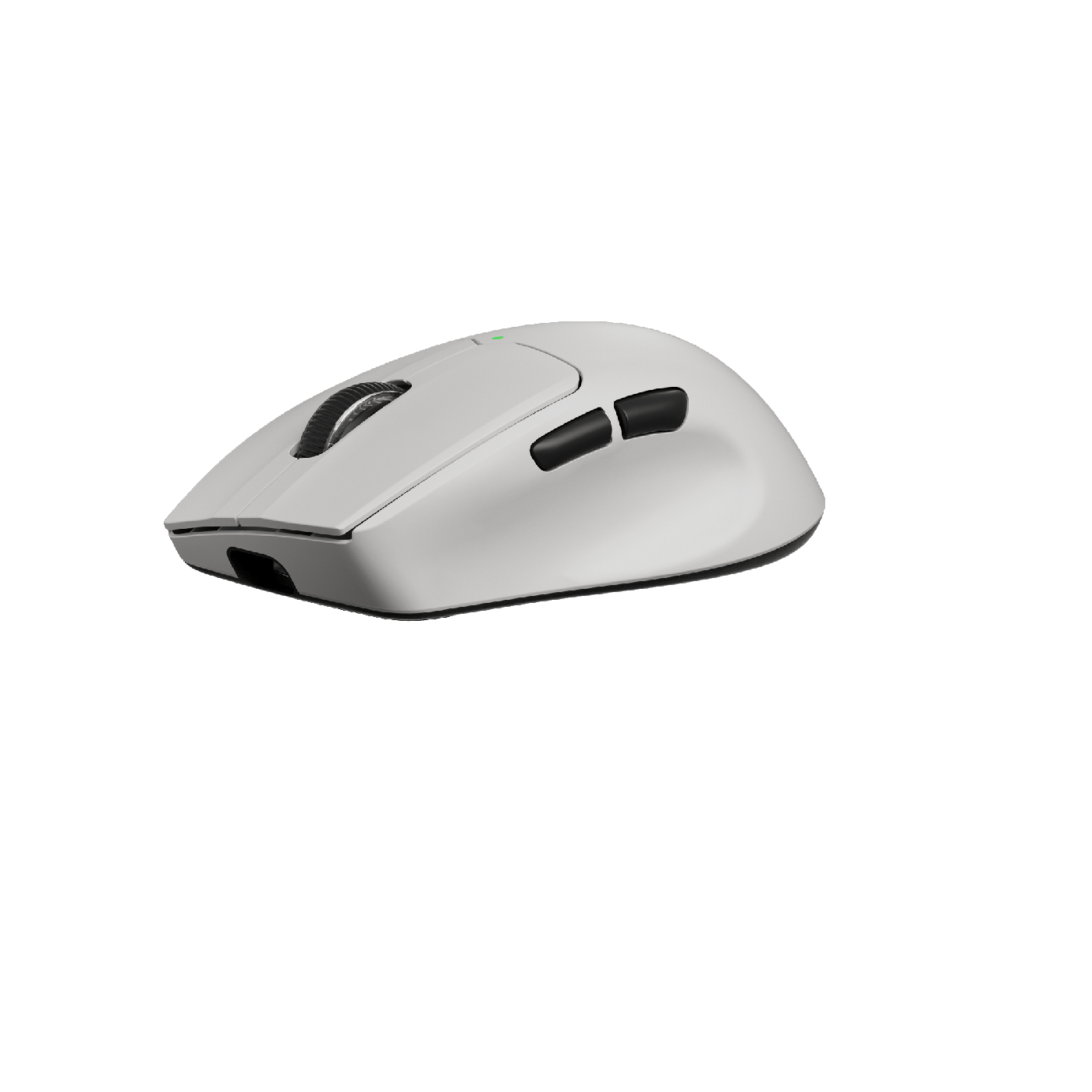 Mouse Gamer Trimode Halion Laser M703 12800 DPI 6B Blanco Recargable — foto 3
