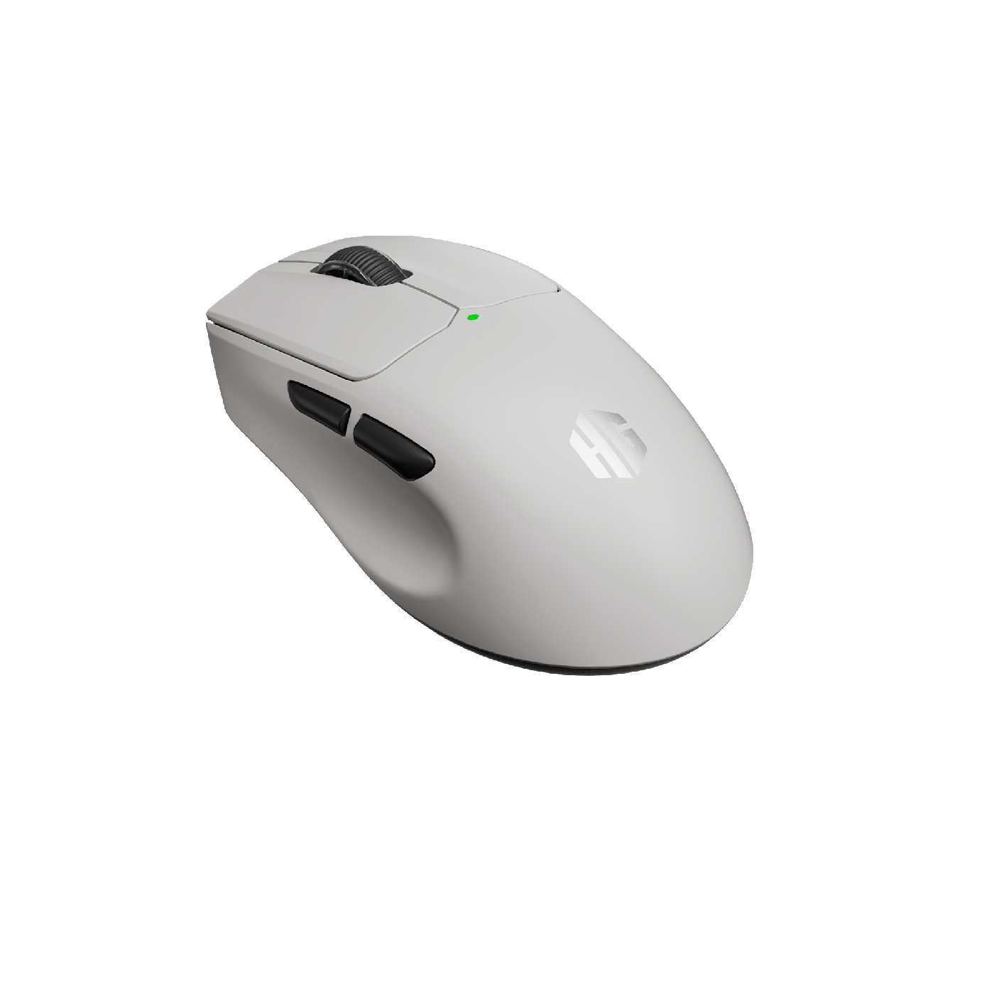 Mouse Gamer Trimode Halion Laser M703 12800 DPI 6B Blanco Recargable — foto 4