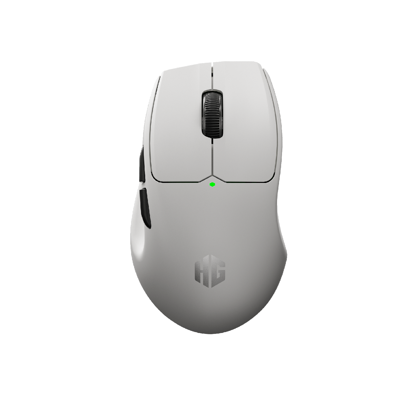 Mouse Gamer Trimode Halion Laser M703 12800 DPI 6B Blanco Recargable