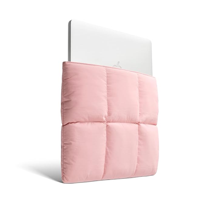 Funda Nube para Laptop Cierre Imantado 39 x 29 cm Rosa