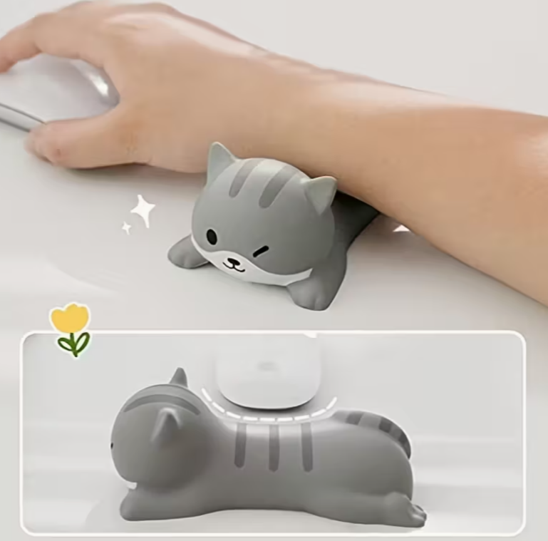 Soporte Reposamuñecas Gatito