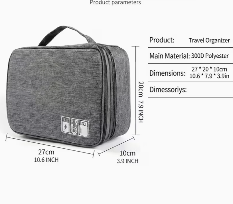 Bolso Portacables XL Gris — foto 2
