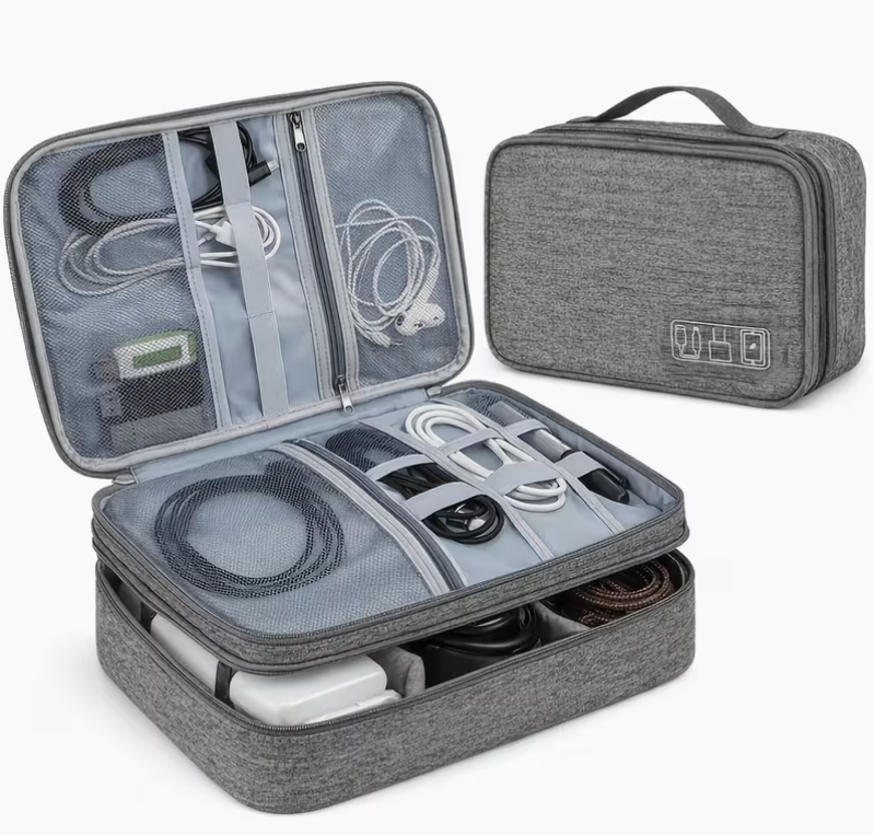 Bolso Portacables XL Gris