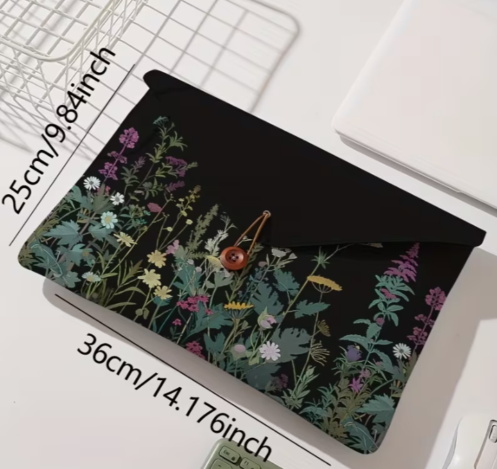 Funda con Estampado Floral Cubierta de Tela — foto 2