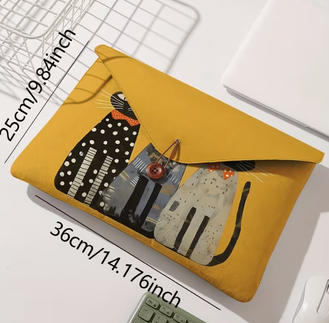 Funda con Estampado de Gatos Cubierta Suave de Tela — foto 2