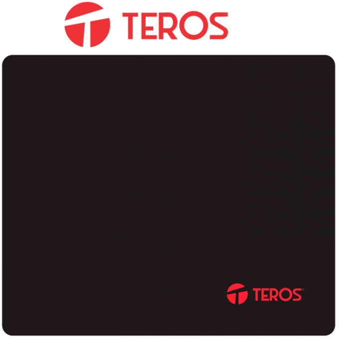Mousepad Teros TN-5051N 32 x 27 cm Negro