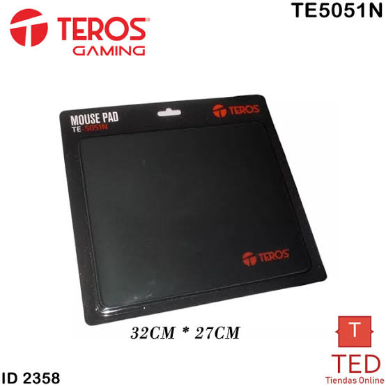 Mousepad Teros TN-5051N 32 x 27 cm Negro — foto 2