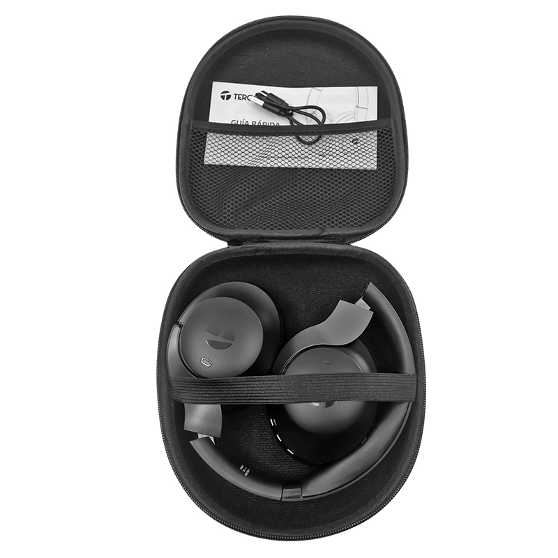 Audífonos Inalámbricos ANC Teros TE-8033N Negro — foto 3