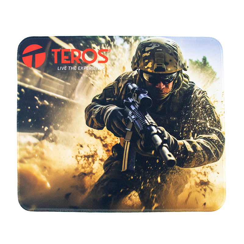 Mousepad Teros TE-3018S Diseño Impreso 32 x 27 cm