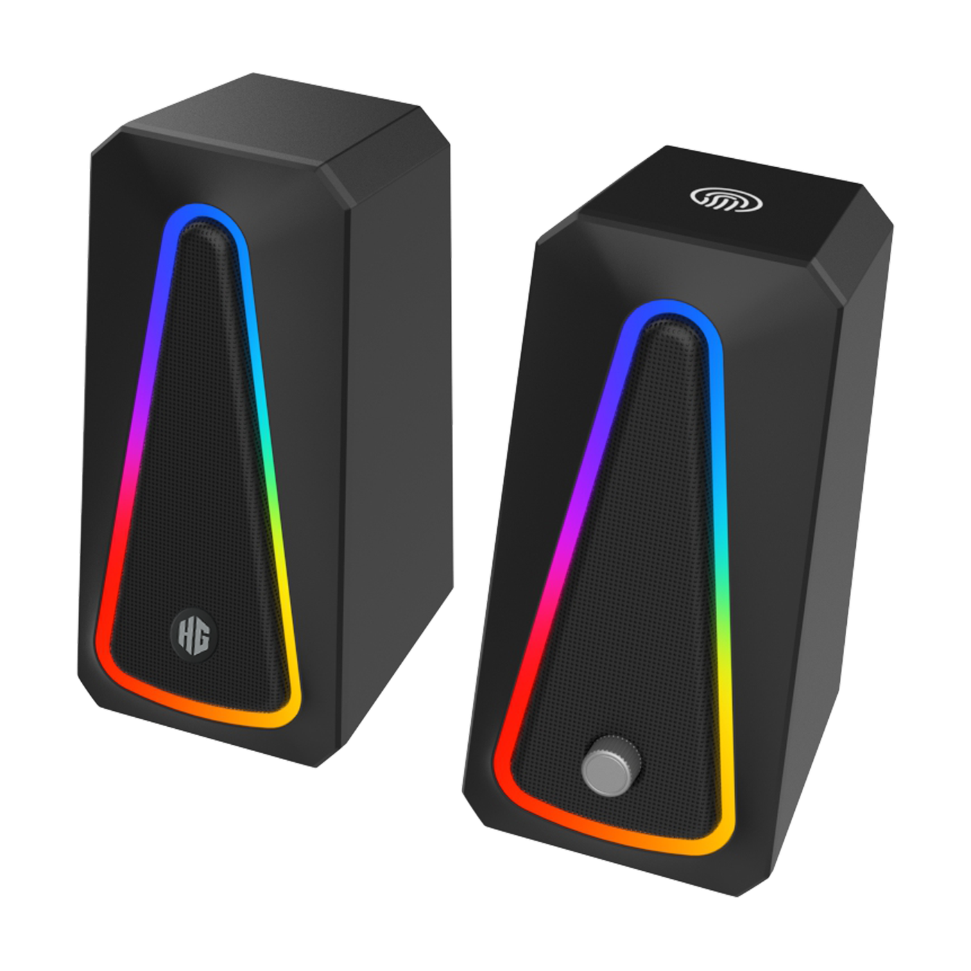 Parlante 2.0 Gamer USB Halion S257 RGB — foto 2