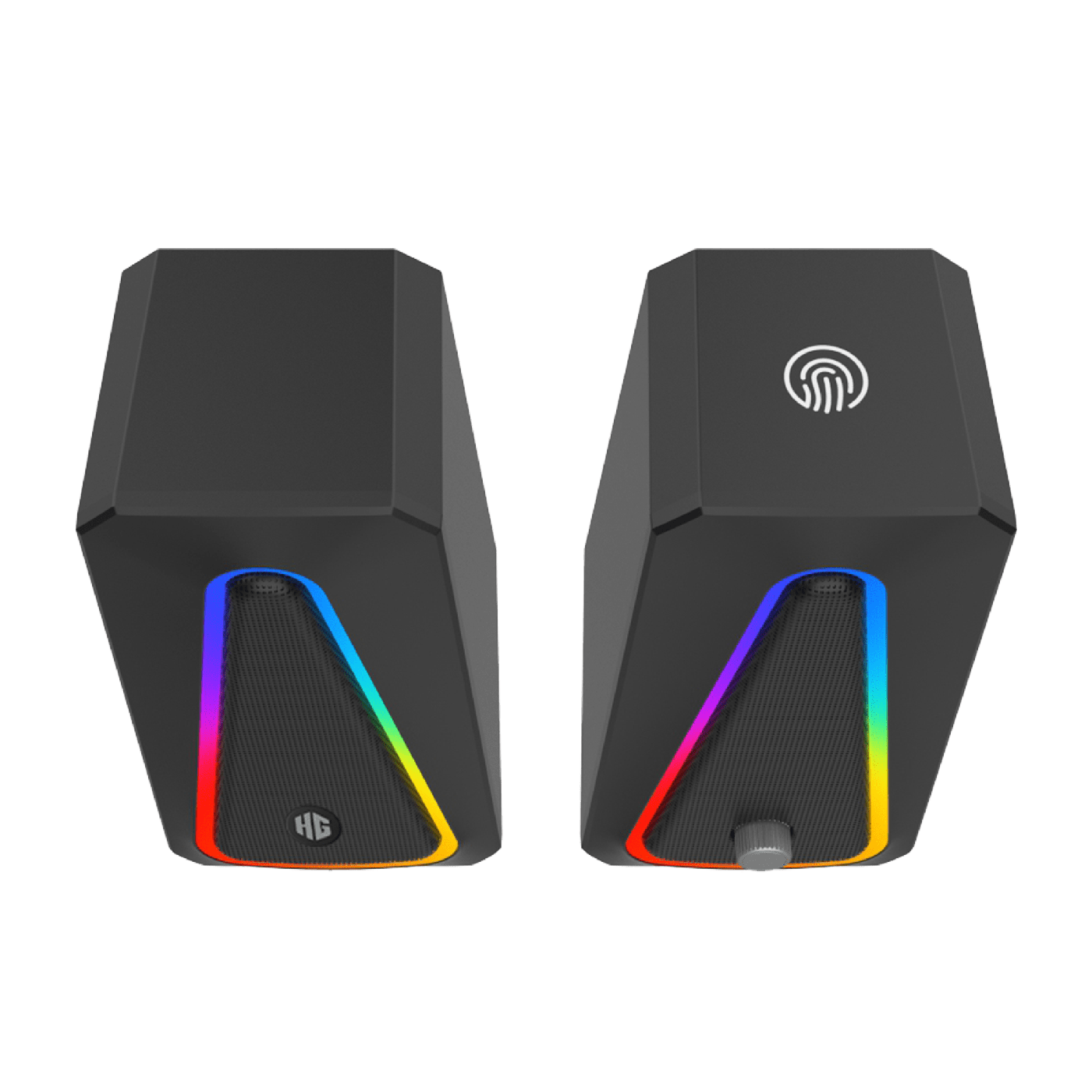 Parlante 2.0 Gamer USB Halion S257 RGB — foto 4