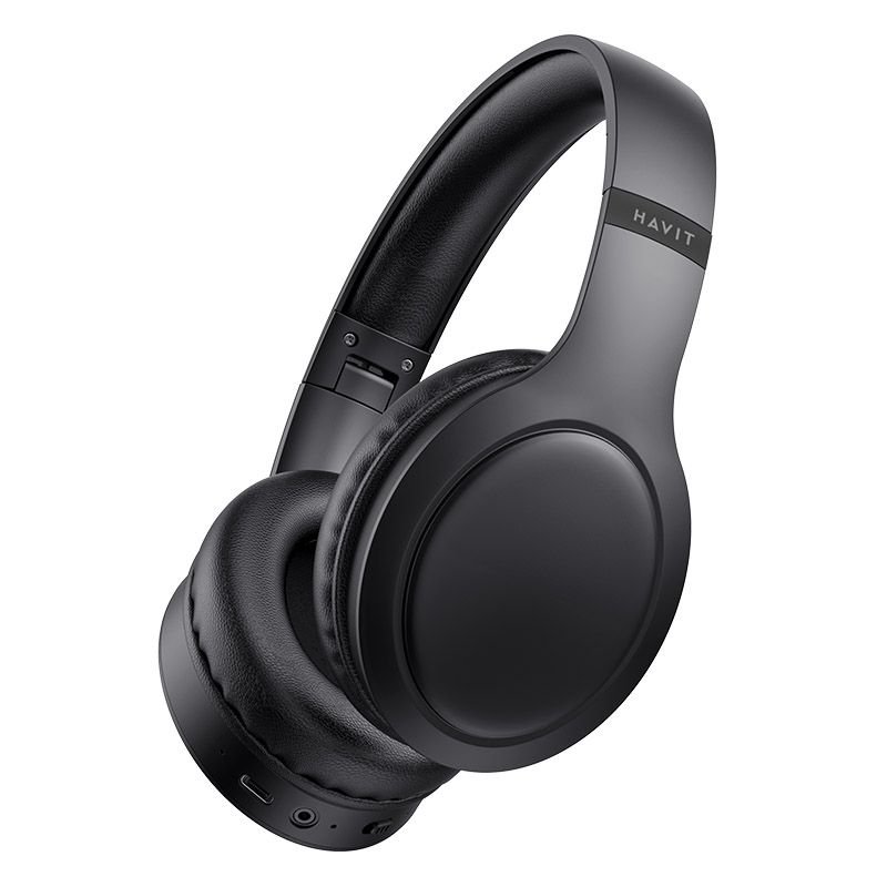 Audífonos Bluetooth Havit H633BT Negro — foto 2