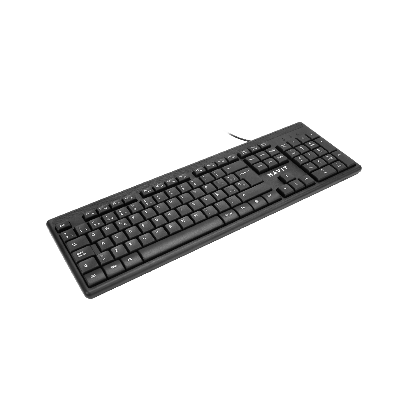 Kit Office Havit KB2001CM-SP Negro — foto 5