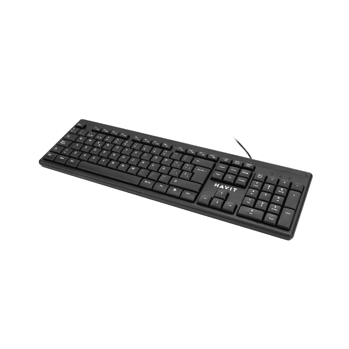 Kit Office Havit KB2001CM-SP Negro — foto 3