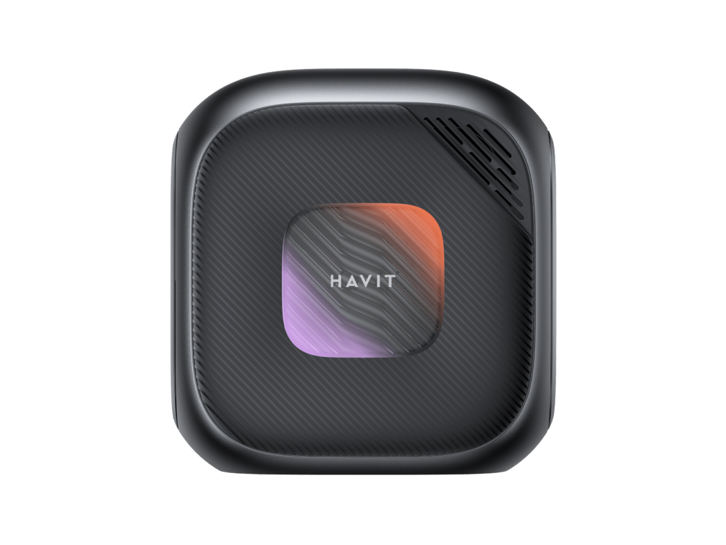 Proyector Havit PJ215 Pro Negro 250 ANSI Lumens Android TV 9.0 4K Speaker 150" AV WiFi — foto 4