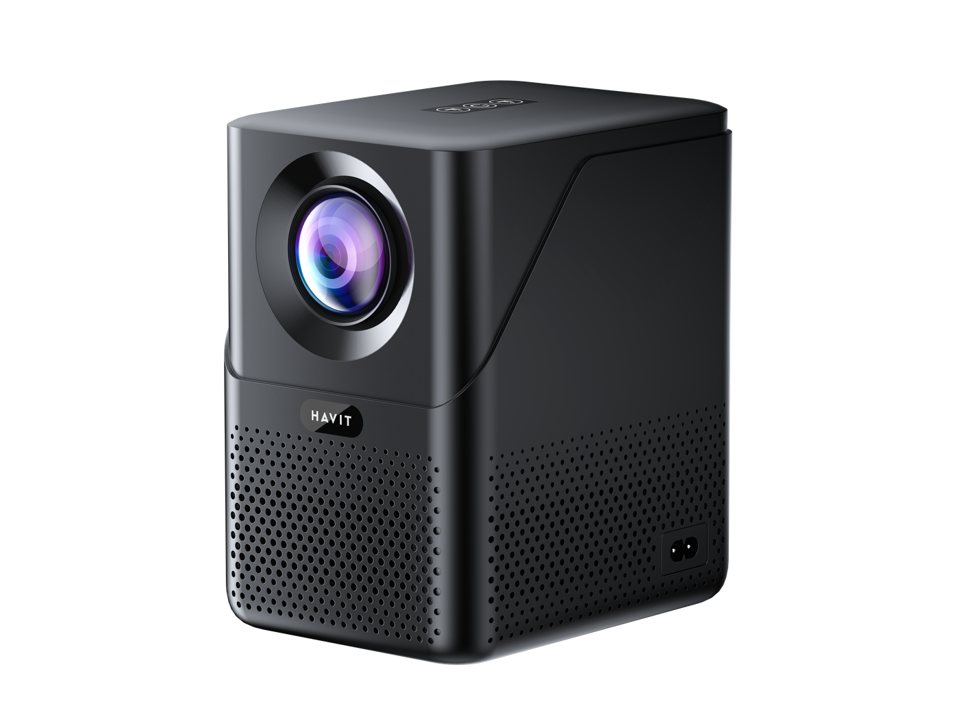 Proyector Havit PJ216A Pro Negro 300 ANSI Android TV 9.0 4K — foto 4