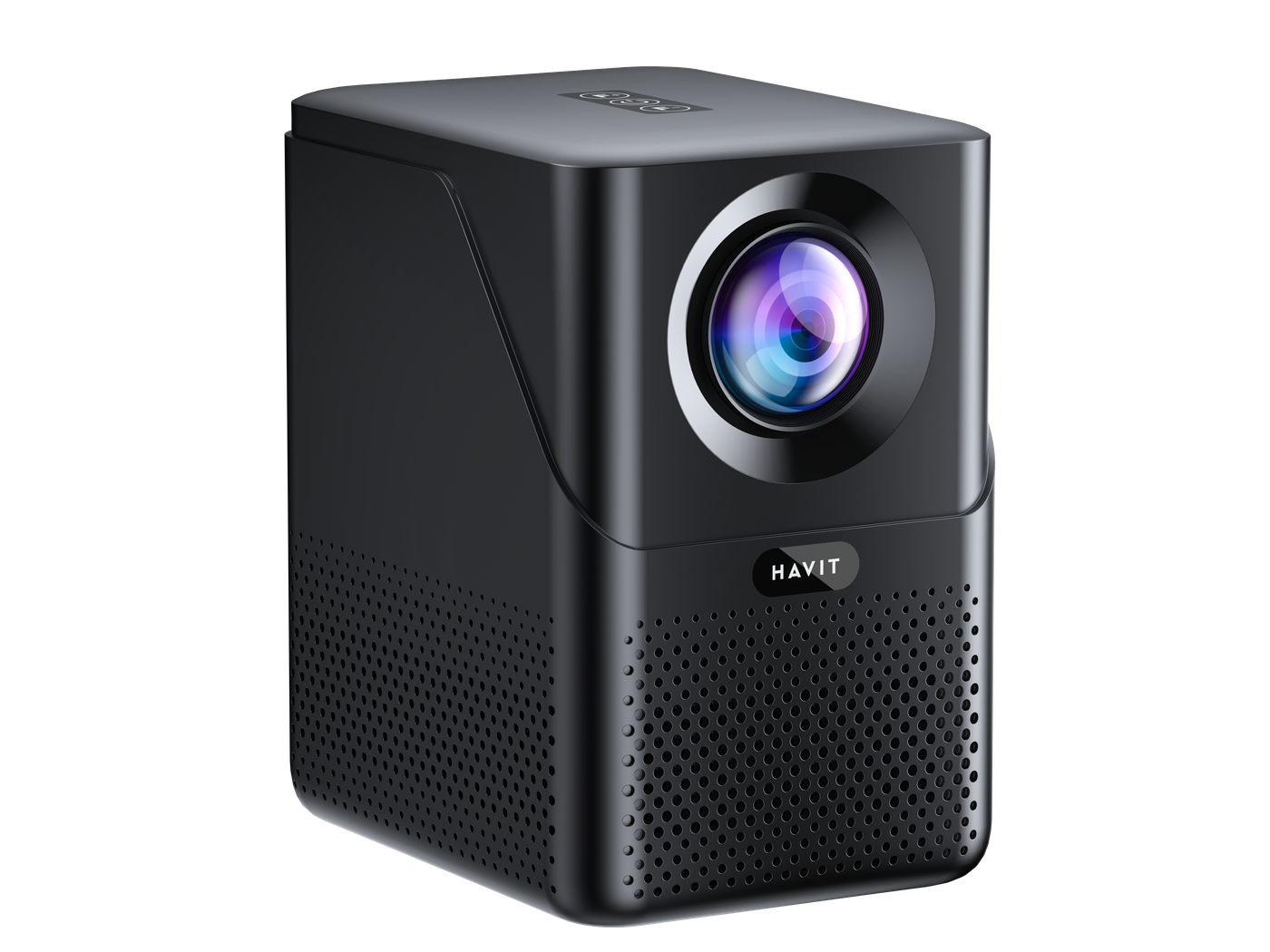 Proyector Havit PJ216A Pro Negro 300 ANSI Android TV 9.0 4K — foto 3