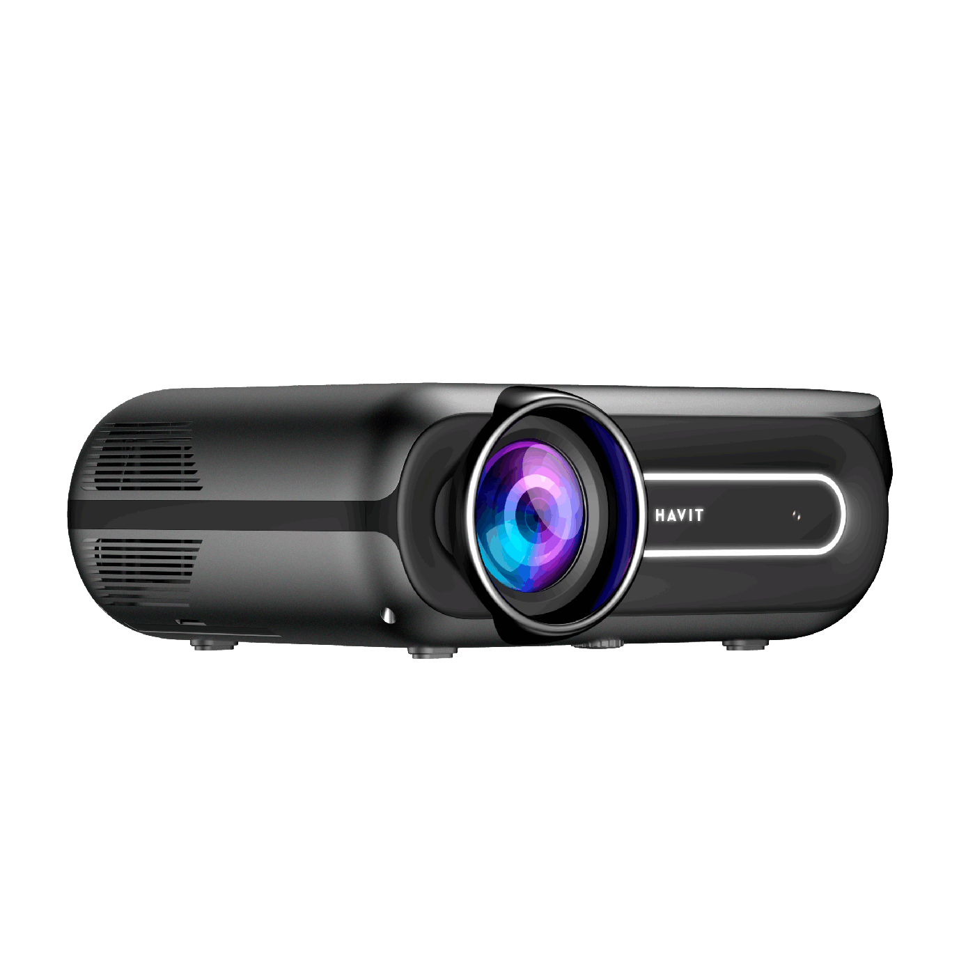 Proyector Havit PJ209A Plus Negro 550 ANSI Google TV — foto 3