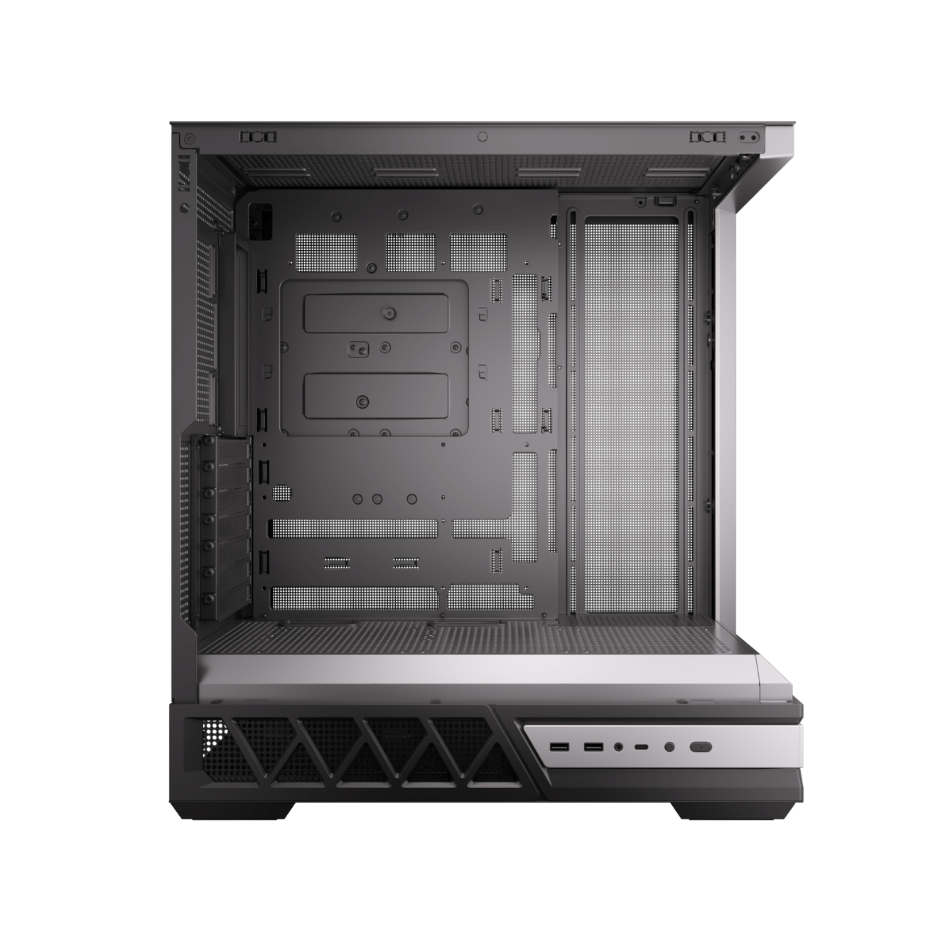 Case Gamer ATX Esgaming Enkido 7x ARGB Hub C/R Negro sin Fuente — foto 3