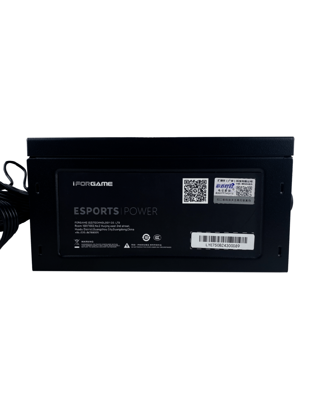 Fuente de Poder Iforgame SP750 APFC 80Plus Silver — foto 3