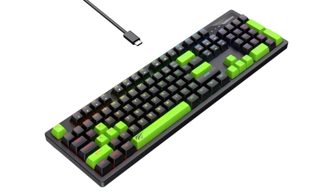 Teclado Mecánico Havit KB893L-SP RGB Backlite Negro/Verde — foto 5