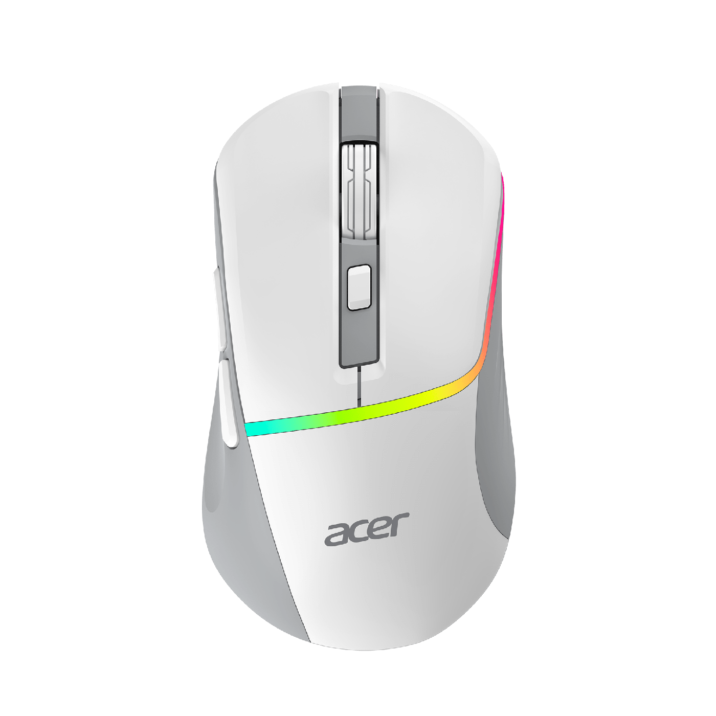 Mouse Gamer Trimode Acer OMR210BK Negro RGB 6B 7200 DPI Recargable — foto 2