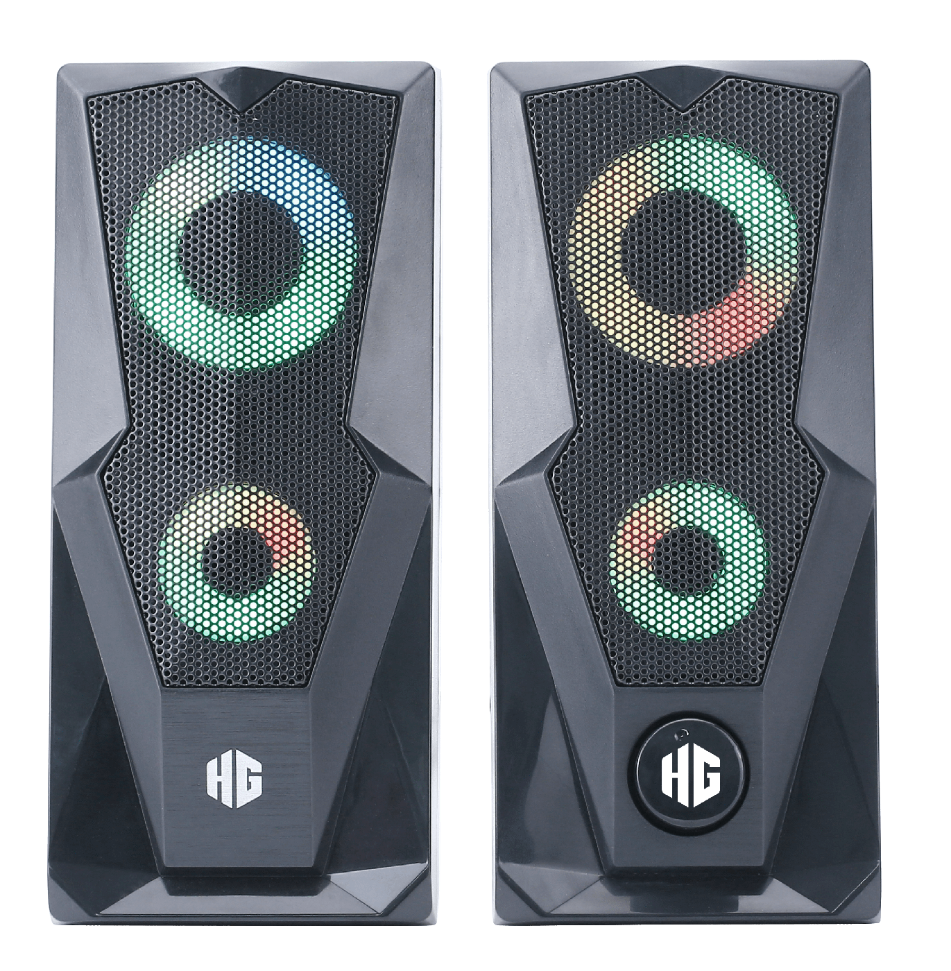 Parlante 2.0 Gamer USB Halion HA-S229 LED 7 Colores